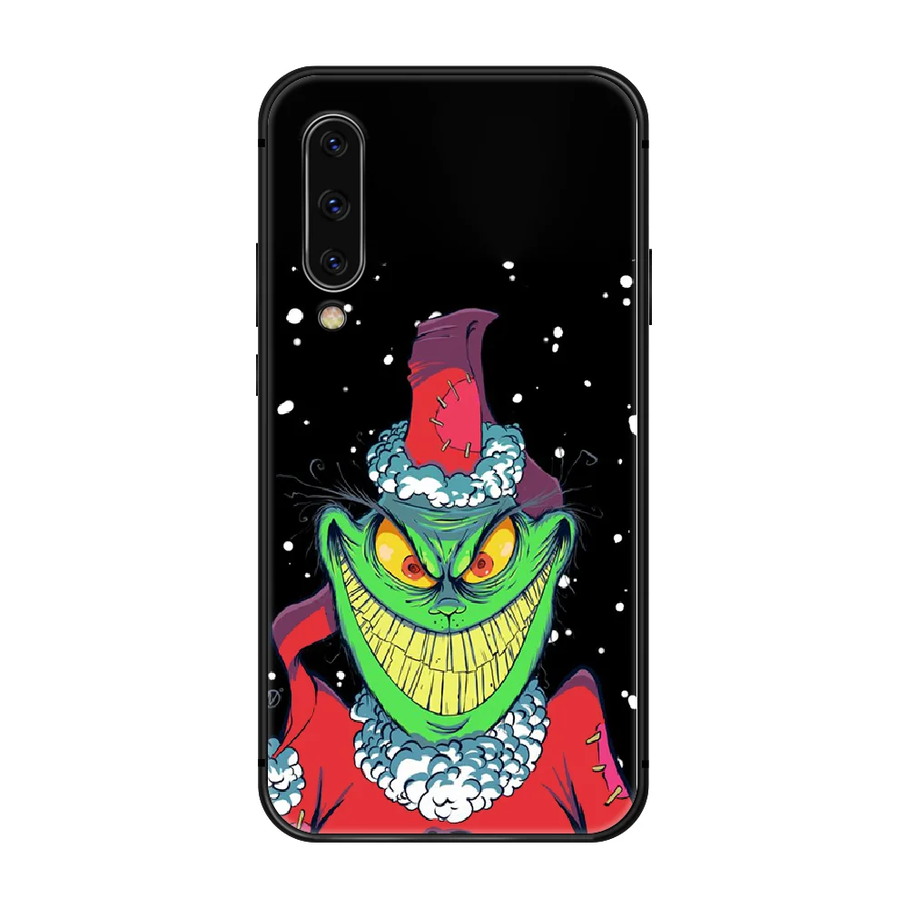 

Green ofMonster Grinch Phone Case Cover For Samsung Galaxy A10 A20 A30 E A40 A50 A51 A70 A71 J 5 6 7 8 S black hoesjes 3D prime