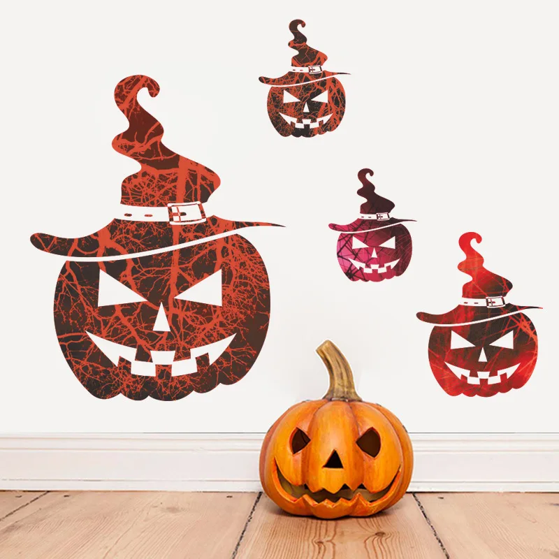 Горячая Распродажа горячая новый ужас голова тыквы бар украшение дома с