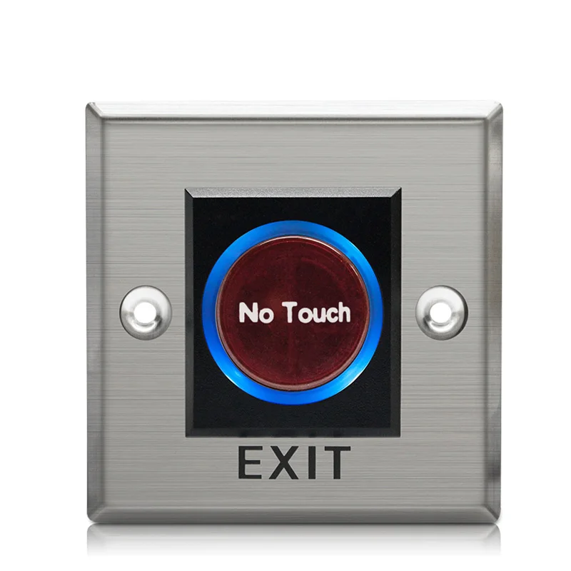 Нержавеющая сталь No Touch дверь кнопочный Сенсор инфракрасного выход кнопка