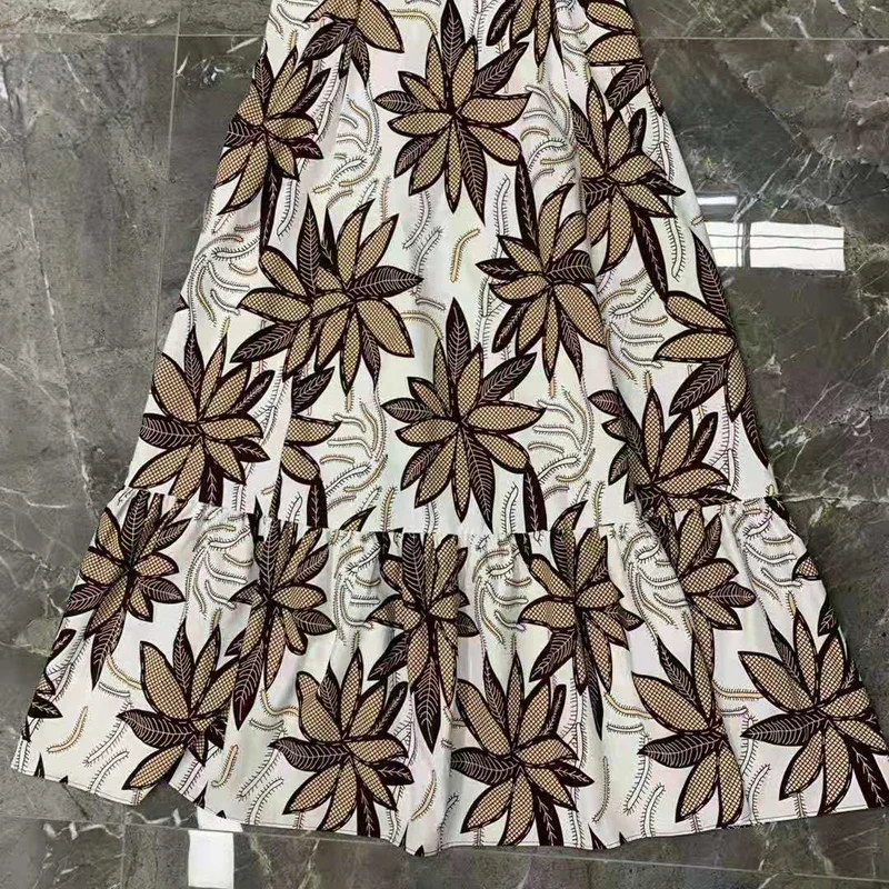 

AELESEEN 2021 Summer Women Dress Spaghetti Strap Hollow Out Red Flower Print Sexy Beach Party Long Dress