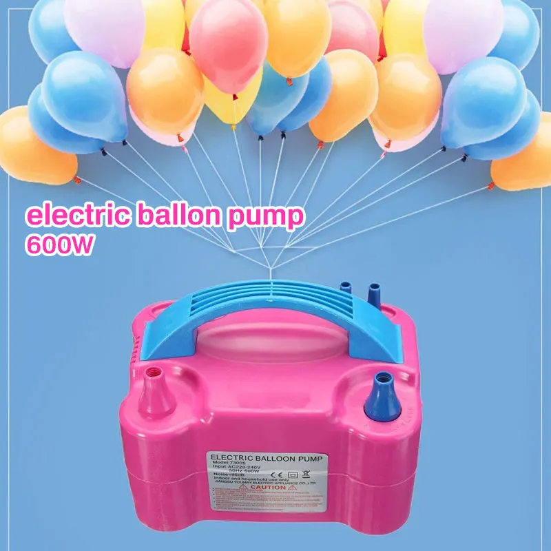 Портативный Электрический насос для накачивания воздушных шаров с вилкой Eu/US