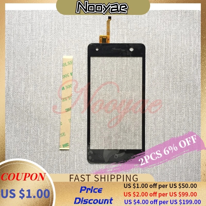 

100% Tested Black sensor Touchscreen For BQ BQ-5009L Trend BQ5009L 5009L Touch Screen Digitizer Glass Panel +tracking