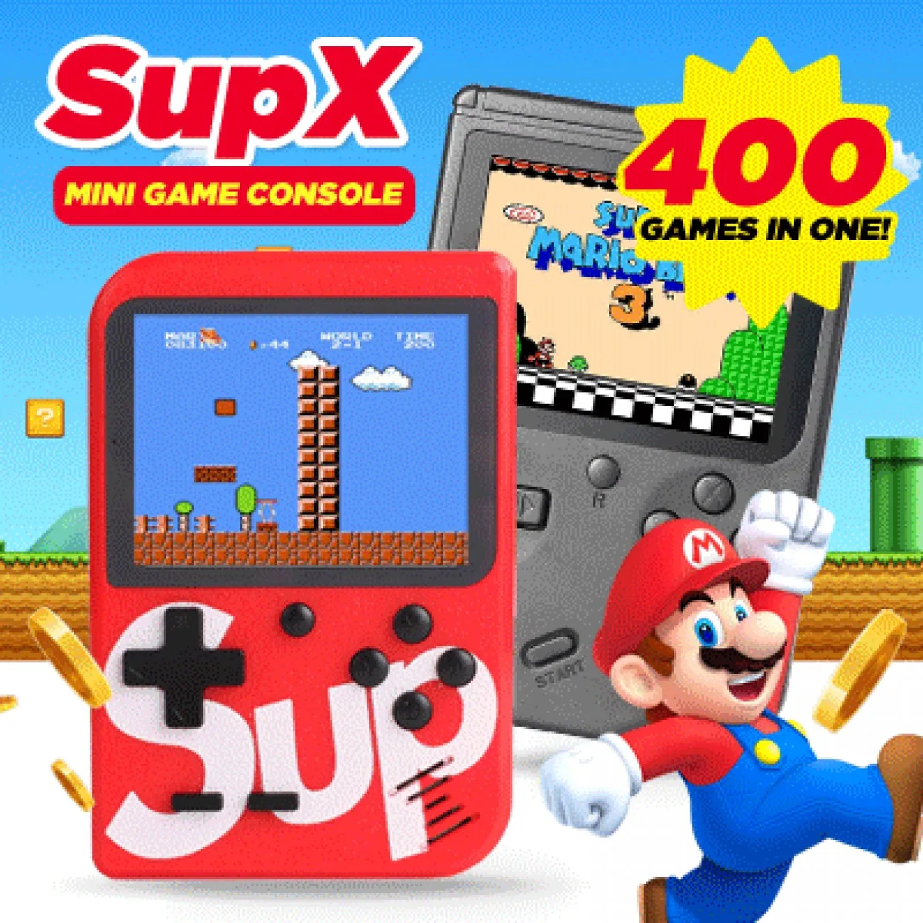 Game retro console sup game box Dendy | Электроника