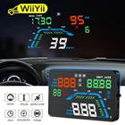 WiiYii Q7 GPS Автомобильные спидометры HUD, прикуриватель с повышенной скоростью и дисплеем, автомобильные аксессуары, дисплей на лобовое стекло, проектор, прикуриватель