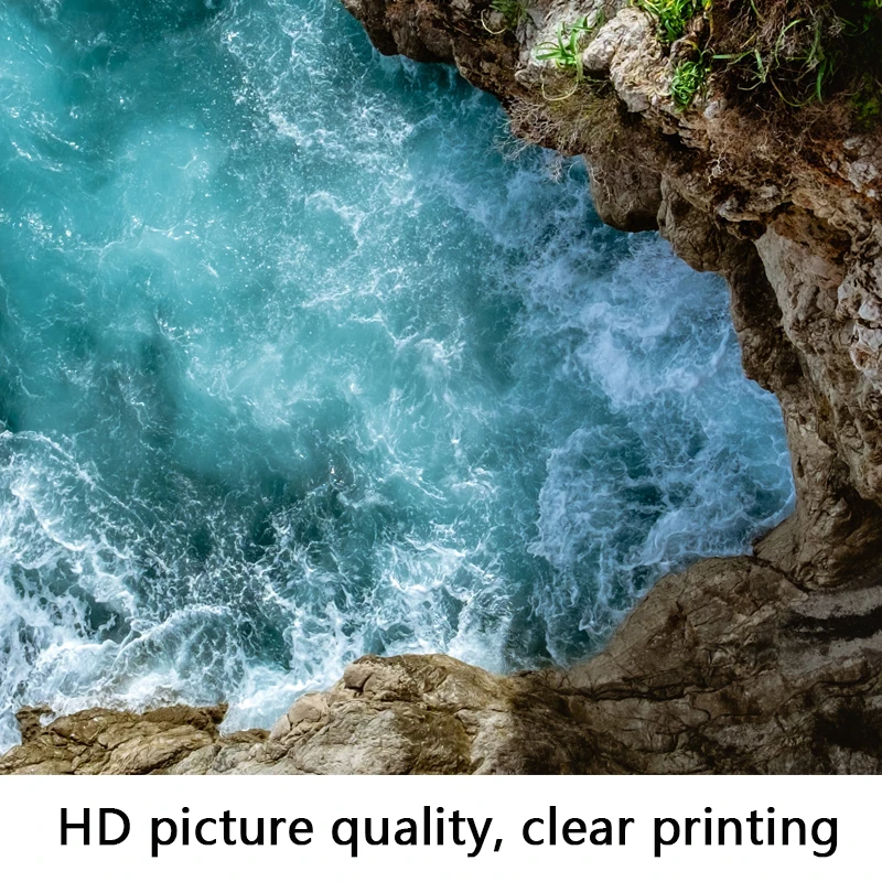 Картина на холсте морской пейзаж Постер холст настенные фотографии синее