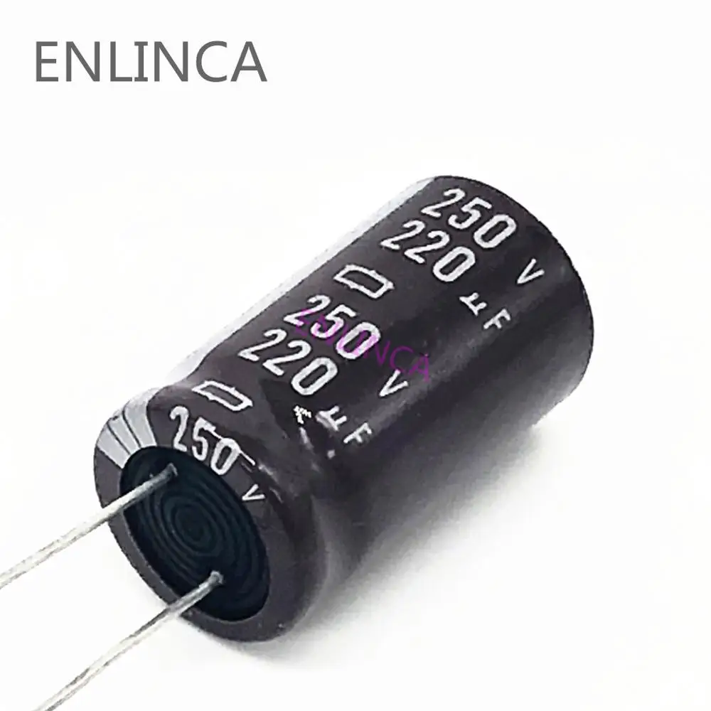 

30pcs/lot S72 high frequency low impedance 250v 220UF aluminum electrolytic capacitor size 18*30MM 220UF 20%
