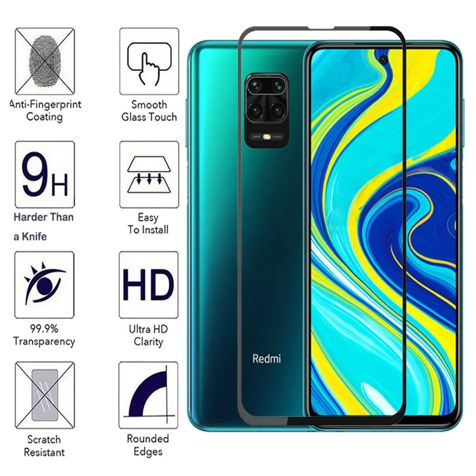 Защитная пленка из закаленного стекла для Xiaomi Redmi Note 9 pro max 8 8A 8T | Мобильные