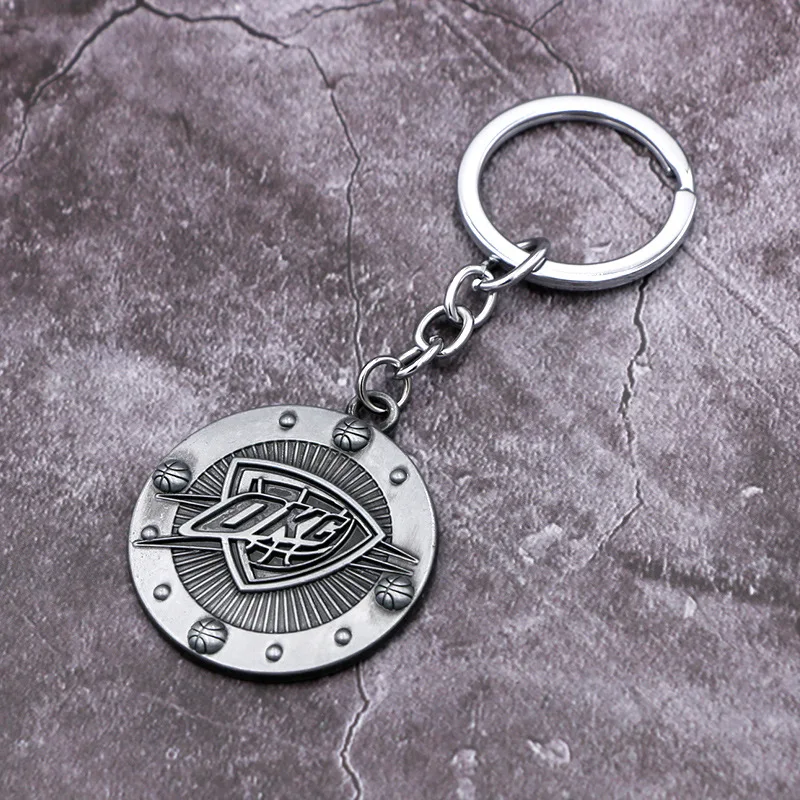 ZK30 баскетбол брелок с названием клуба кожы металльный для занятий Баскетболом