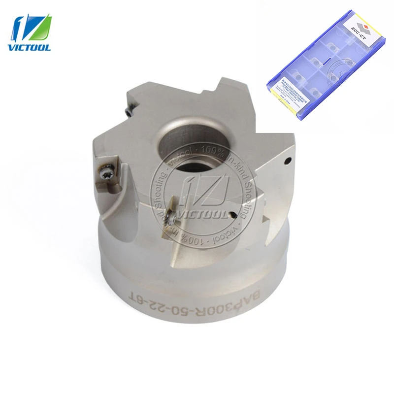 BAP300R BAP400R Наплечная головка Фрезы с ЧПУ, фрезерные инструменты, карбидные вставки APMT1135 APMT1604