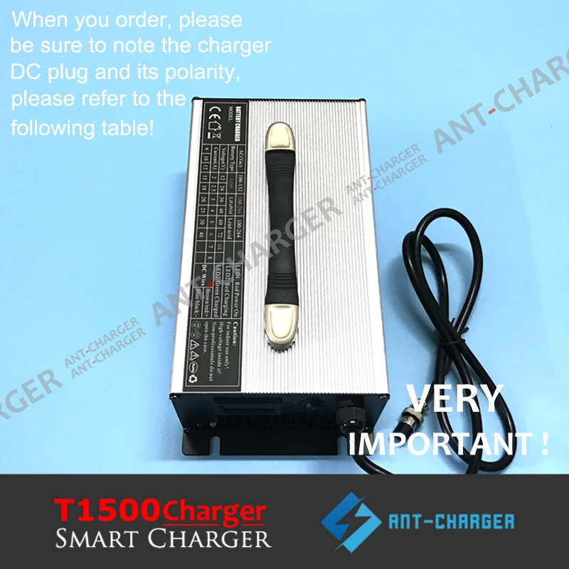 Индивидуальное зарядное устройство 1500 Вт для автомобильных тележек гольфа 12 В 70