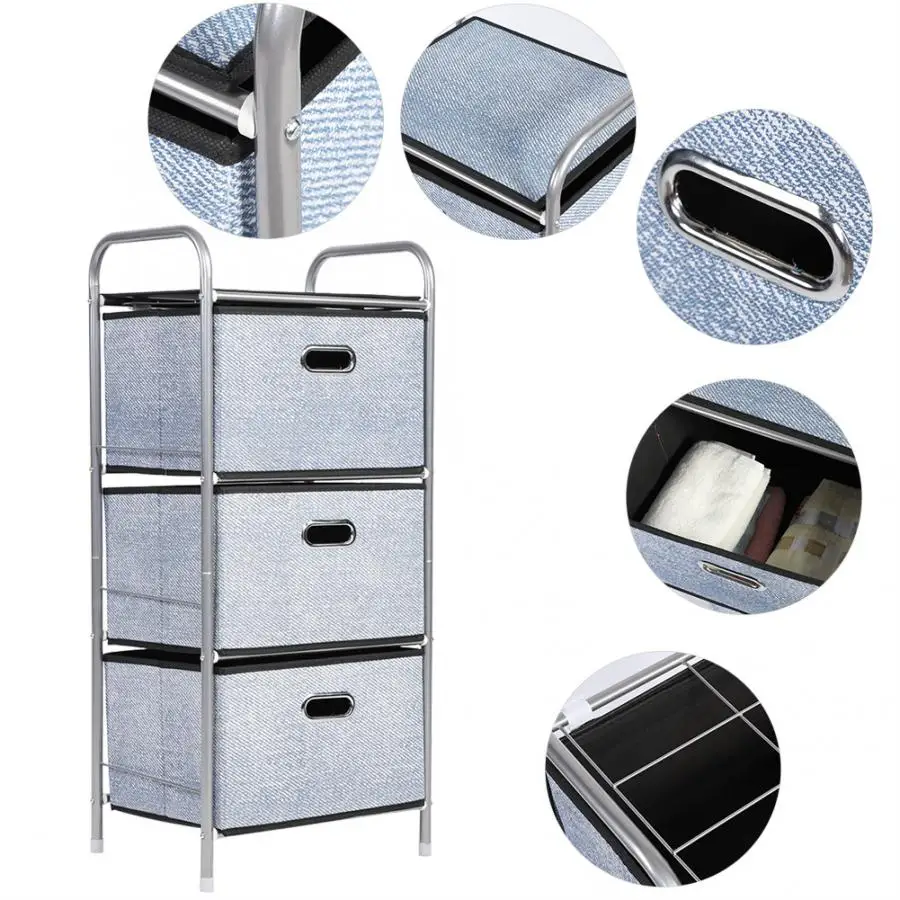 Спальня 3 яруса кружевных ткань ящики для хранения полки органайзер шкафа