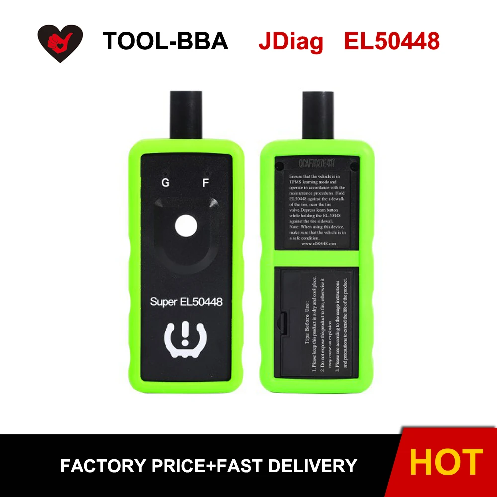 JDiag FasTPMS Super EL50448 для GM и Ford TPMS Relearn| |
