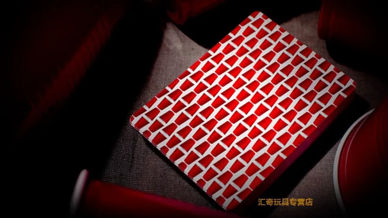 Красная пластиковая кружка для велосипеда игральные карты USPCC коллекционная