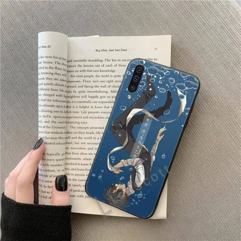 

Anime Bungou Stray Dogs Phone Case For Samsung A40 A31 A50 A51 A71 A20E A20S S8 S9 S10 S20 Plus note 20 ultra