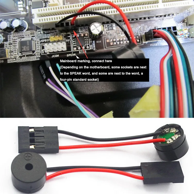Мини-динамик для ПК Interanal BIOS материнская плата компьютера мини-чехол Buzzer Board Beep Alarm