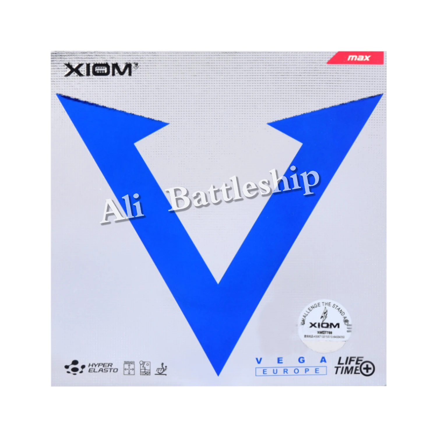 XIOM оригинальный VEGA Европа Настольный теннис резиновая губка для пинг понга Tenis De