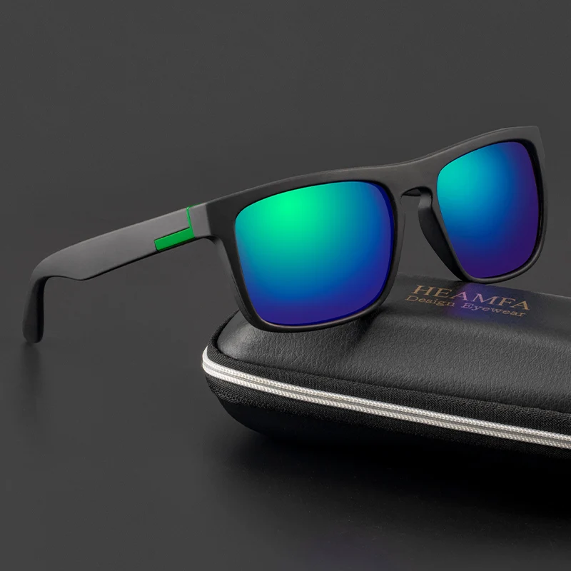 Мужские солнцезащитные очки с защитой от УФ лучей поляризационные в стиле ретро