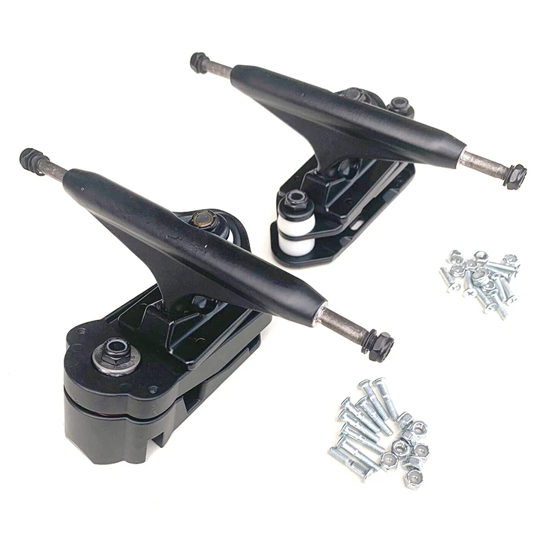 

Для YOW S5 адаптер для серфинга скейтборда грузовиков Waterbridge сильный Красный весенний для серфинга скейтбордов 6,25 дюймовые грузовики, черный