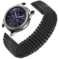 elastic metal strap for samsung galaxy watch 46mmgear s3 frontierhuawei watch 46mmamazfit gtr 47mm for 22mm metal strap