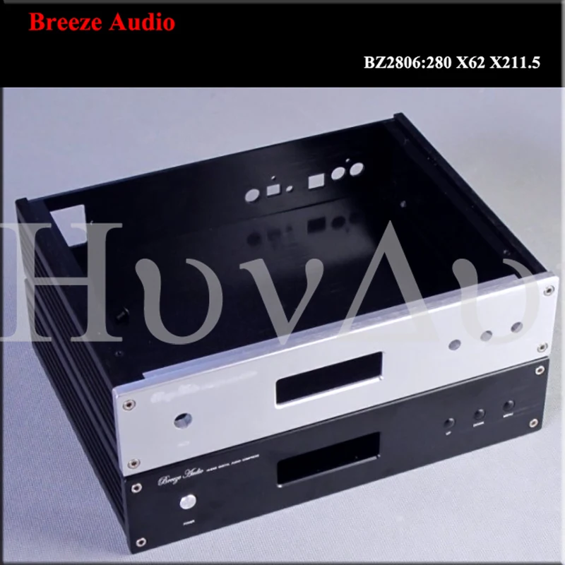 Полностью алюминиевый корпус ЦАП 2806R специально оснащенный нашим мягким