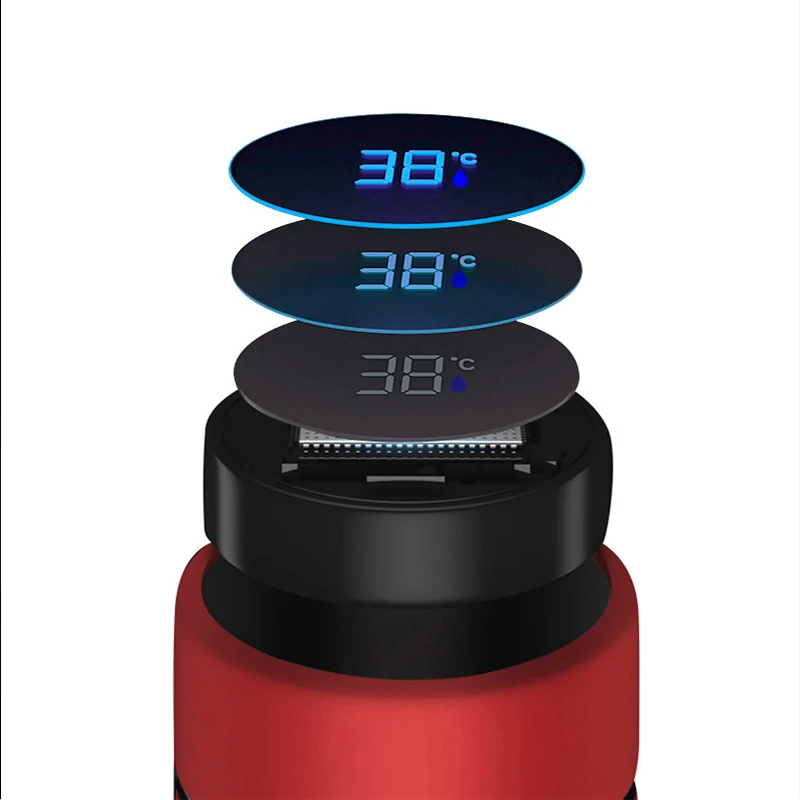 

Vacuum Flask Smart Kettle LCD Temperature Travel Cup for Jeep Renegade Compass Patriot Cherokee Wrangler Grand Cherokee