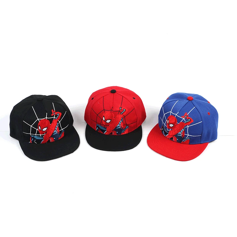 Детская хлопковая бейсболка с рисунком Человека-паука | одежда и обувь