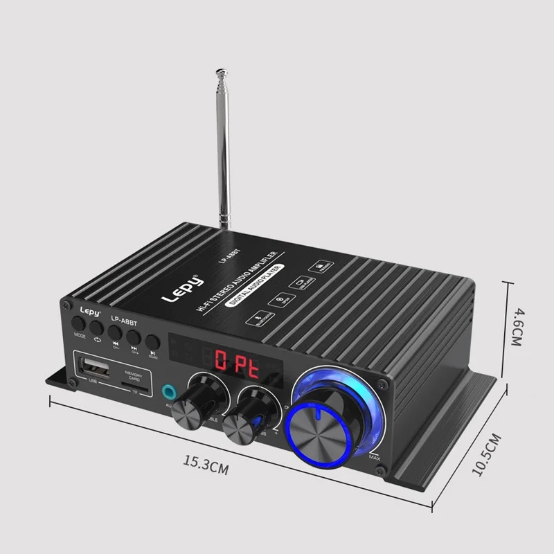 LEPY LP-A8BT коаксиальный декодирующий усилитель мощности FM USB SD музыкальный плеер без