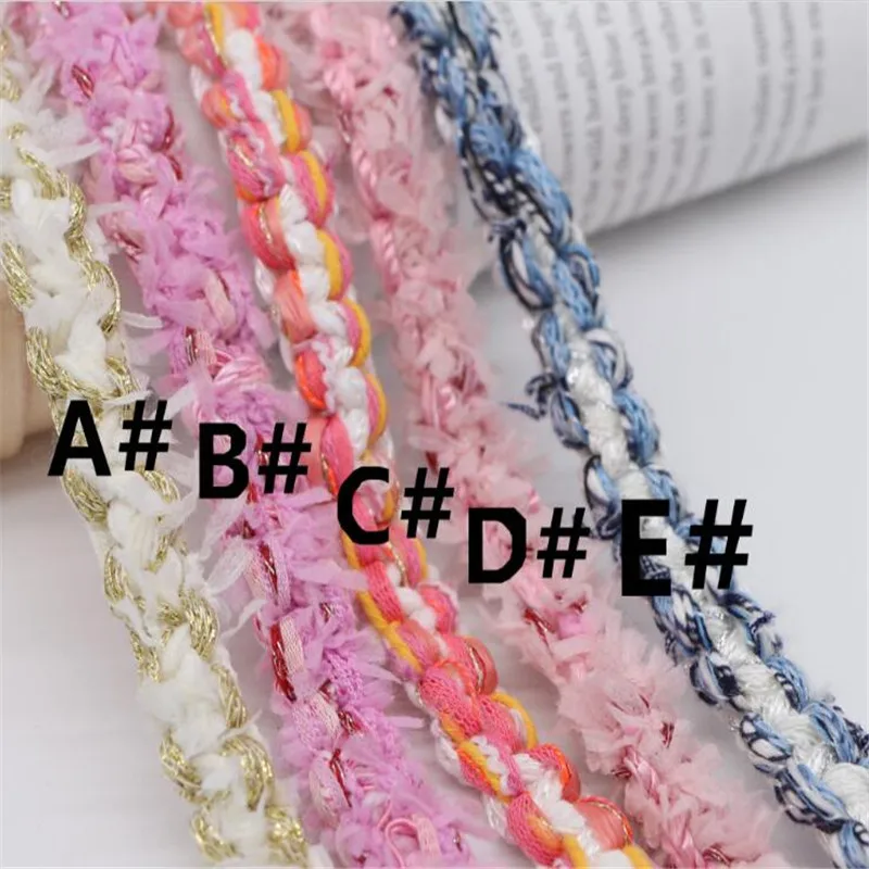 1.5cm network new French hand-woven ribbon lace clothing jacket DIY material | Дом и сад