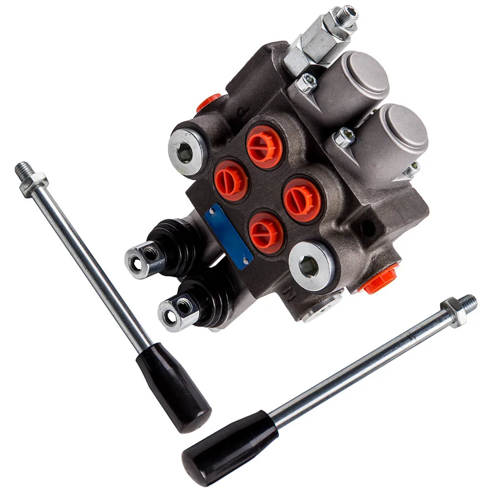 Гидравлический регулирующий клапан с двумя катушками 11 галлонов в минуту