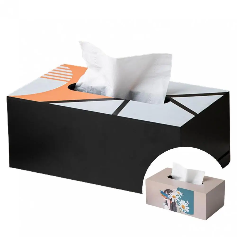 

5 Styles Portable Universal Portable Napkin Holders Anti-Deform Napkin Case Wear-Resistant for Bedroom