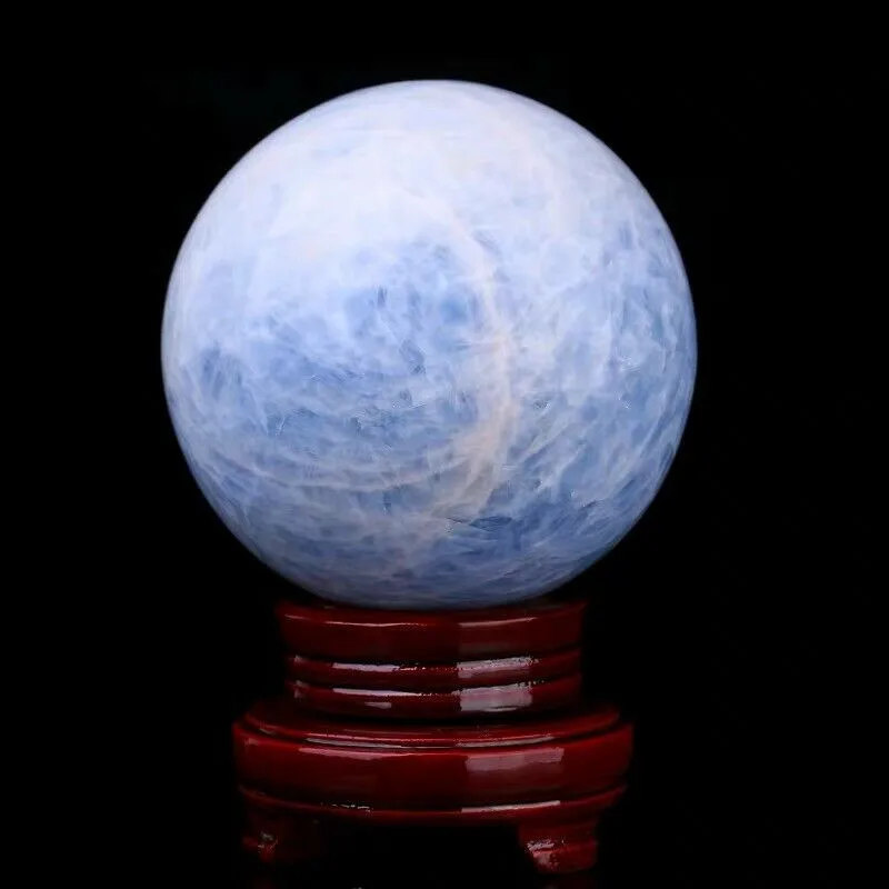 Natural Celestite Sphere Quartz Crystal Ball Reiki Healing Collection | Дом и сад