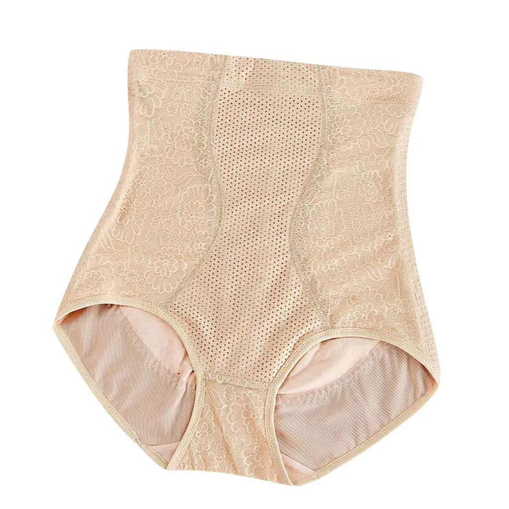 Облегающее нижнее белье для женщин утягивающее шорты яркие Трусики с высокой