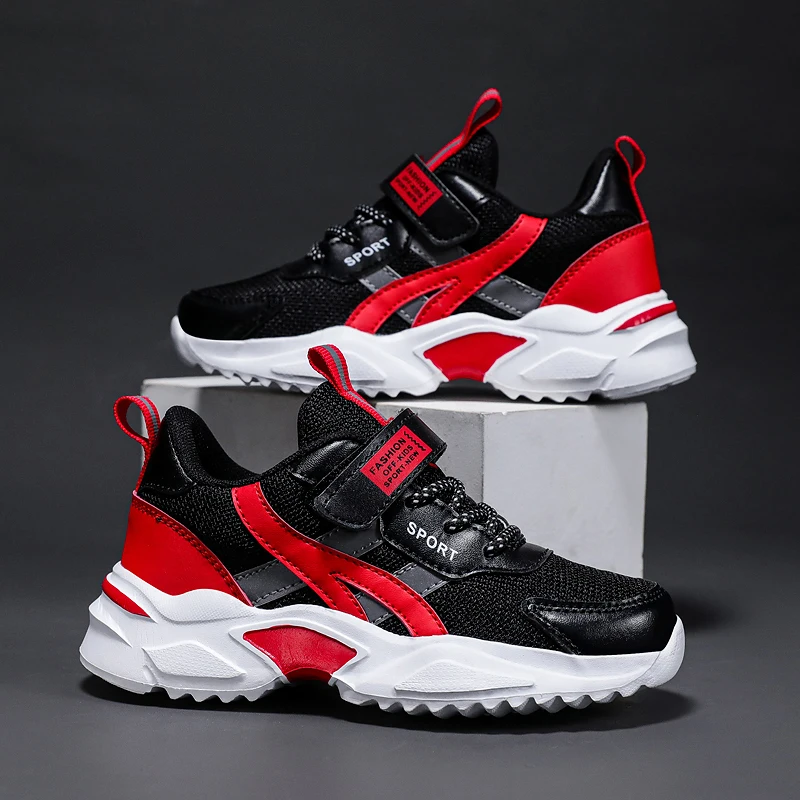 

New Hot Spring Children's Tennis Running Shoes Boys Sneakers Kindergarten Student Shoes Boy Casual Sports Shoes Kids Zapatillas