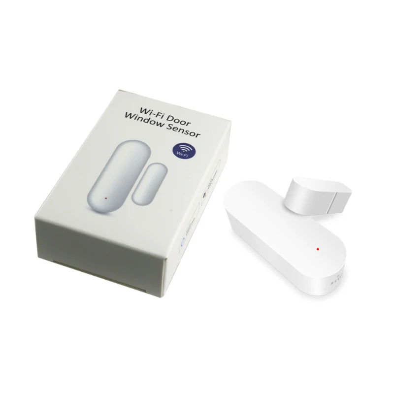 

Tuya Smart WiFi Door Sensor Door Open/Closed Detectors Home WiFi Magnetic Sensor Security Alarm Support Alexa Google Home