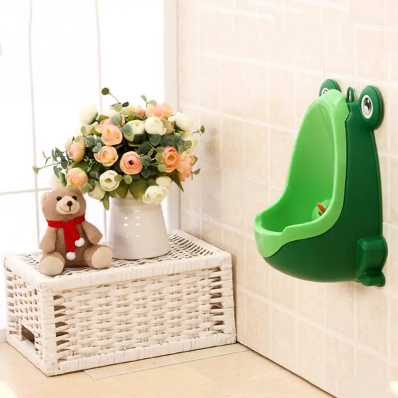 

Baby Potty Kids Toilet Portable Wall-hung Boy Frog Urinal Infantil Potty Toilet Pot Children Stand Vertical Training Urinals