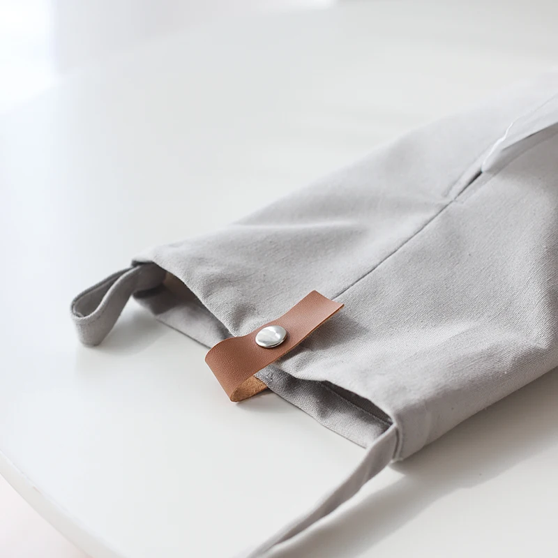 Холщовый чехол для салфеток с креплением на стену кухни спальни гостиной