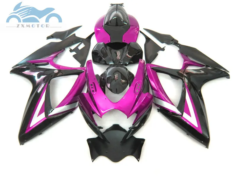 Набор инжекционных обтекателей для SUZUKI K6 GSXR 600 750 2006 2007 ABS мотоцикл Обтекатели GSXR750 GSXR600 06 07 синий черный кузов