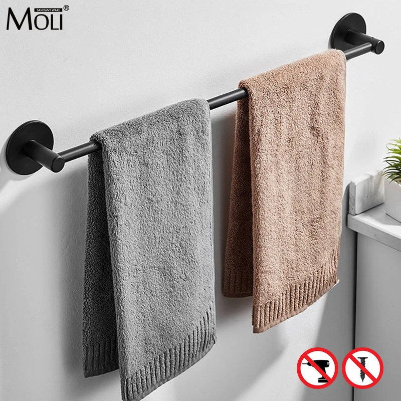 

Полка для полотенец, 30/40/50/60/70/80/см, самоклеящаяся