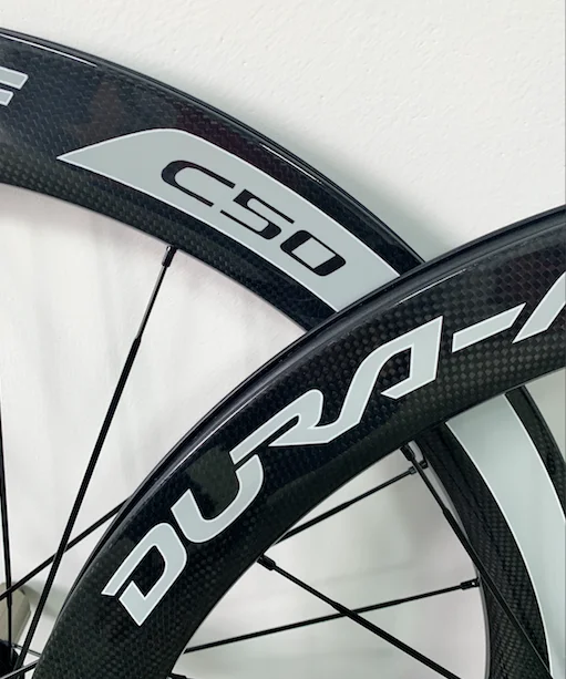 Колеса для дорожного велосипеда из углеродного волокна 700C 50 мм глубина 25 широкая