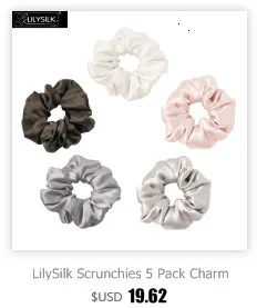 LilySilk шелковая шапочка для сна Классическая плиссированная шапка для волос один размер Женская Новинка