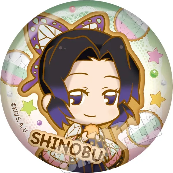 Аниме Demon Slayer: Kimetsu no Yaiba Tanjirou Kamado Nezuko мультфильм значок КНОПКА брошь булавки