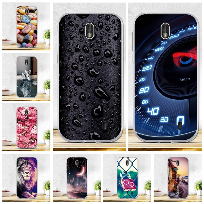 Чехол из мягкого ТПУ для Nokia 1 чехол TA 1047 1060 1056 1079 1066 Nokia1 2018 чехлы телефонов|Бамперы|