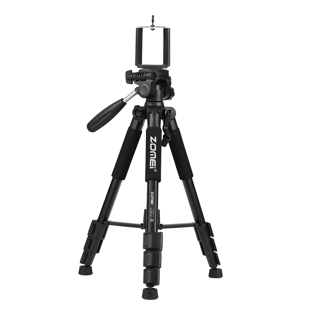 Портативный профессиональный дорожный алюминиевый штатив ZOMEI Q100 Q111 с
