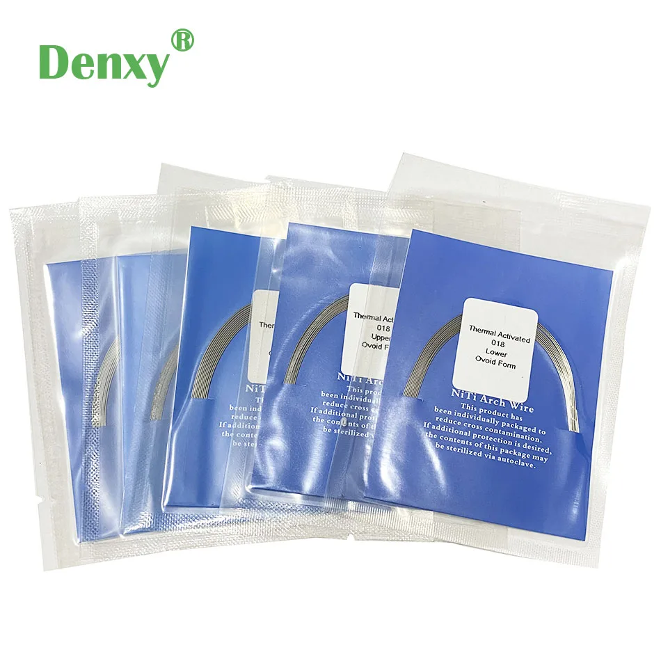 Стоматологические 50 шт. высококачественные Ортодонтические супер эластичные Niti