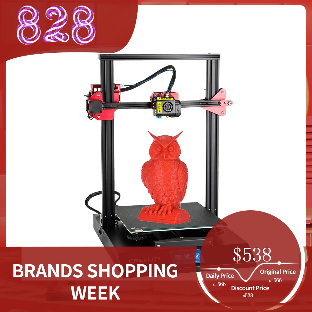 3D принтер CREALITY Модернизированный комплект самонивелирующихся принтеров для