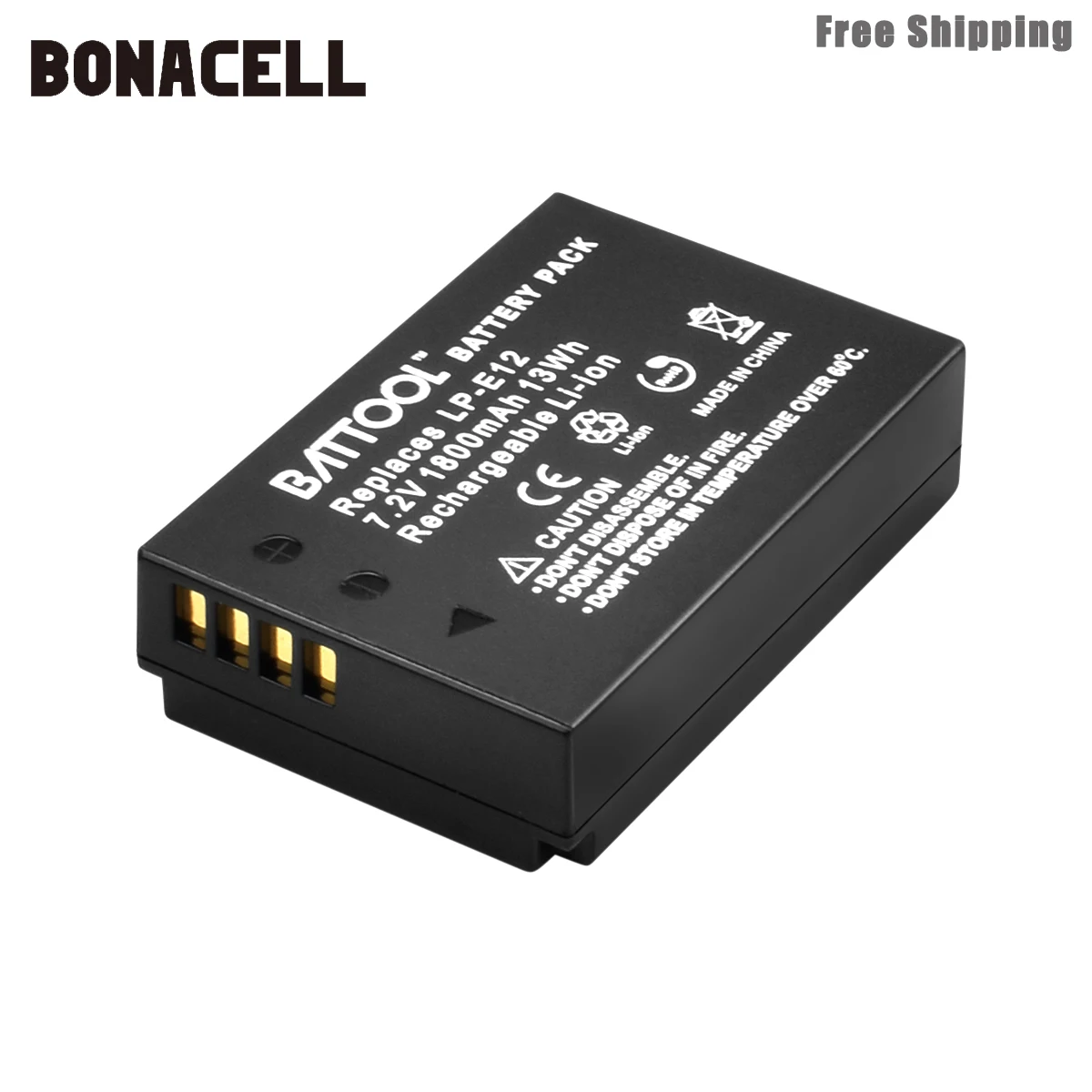 Bonacell 1800 мАч LP-E12 LPE12 LP E12 батарея для камеры+ ЖК двойное зарядное устройство для Canon EOS M10 Kiss X7 Rebel SL1 EOS 100D DSLR L50