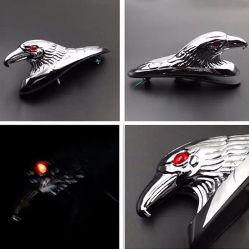 Мотоциклетный орнамент с головой орла статуя переднее крыло рамы и фитинги