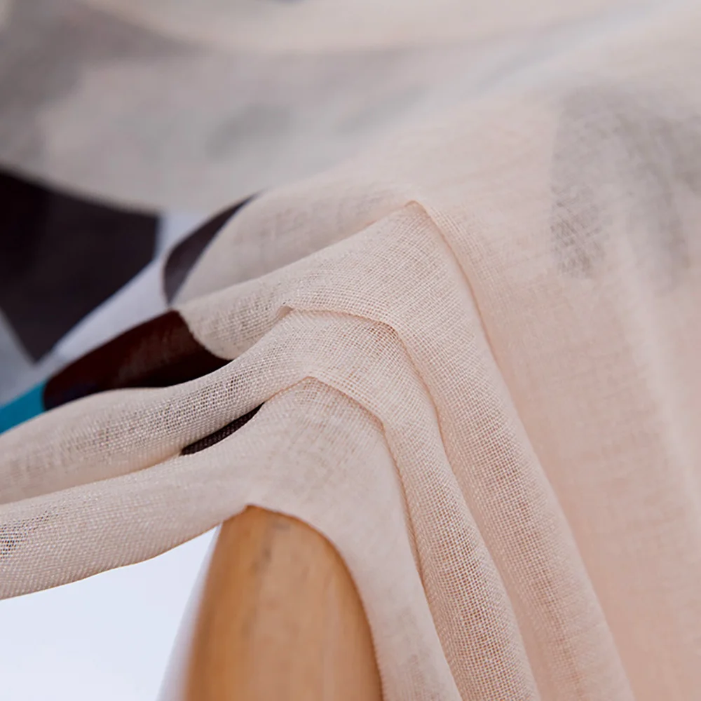 Штора Lychee с принтом совы Современная дверная занавеска оконная перегородка