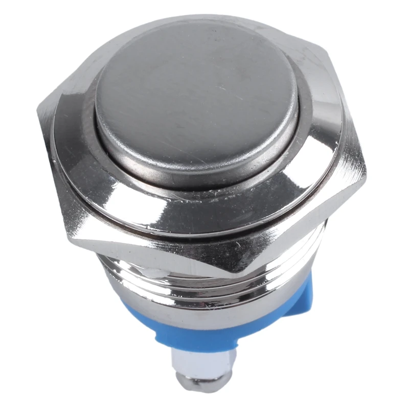 16 мм высокий круглый Мгновенный металлическая кнопка переключатель|Импульсный