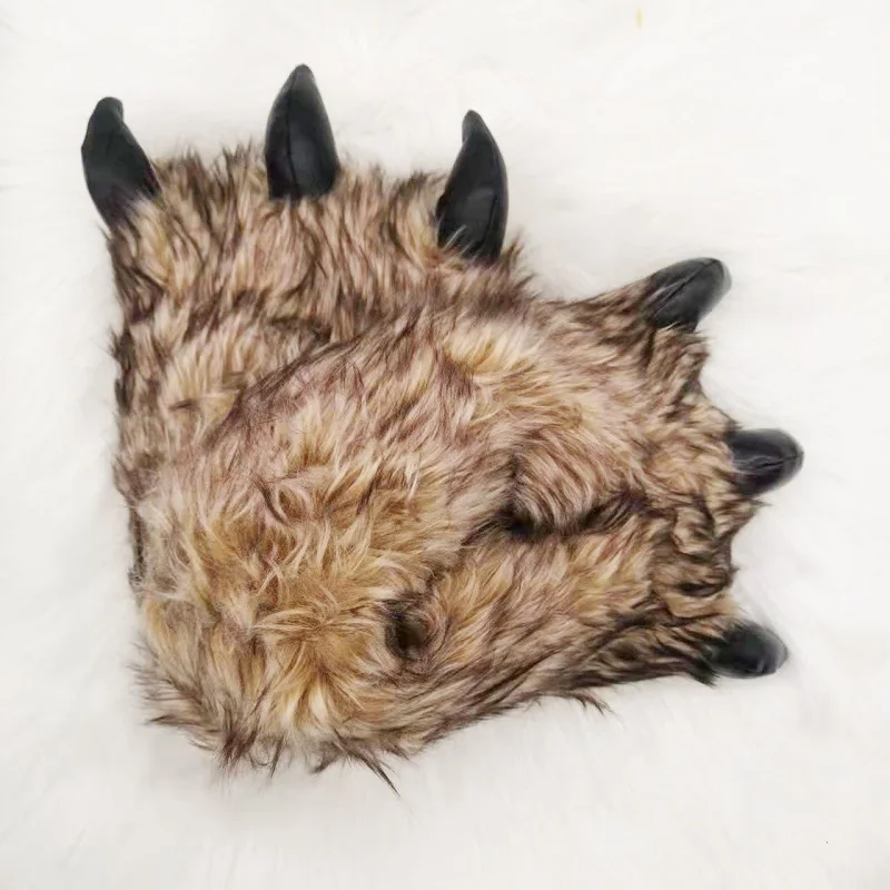 Зимние роскошные новые мужские хлопковые тапочки с героями мультфильмов теплые